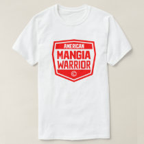 American Mangia Warrior -  w/ Black Shield Logo T-Shirt
